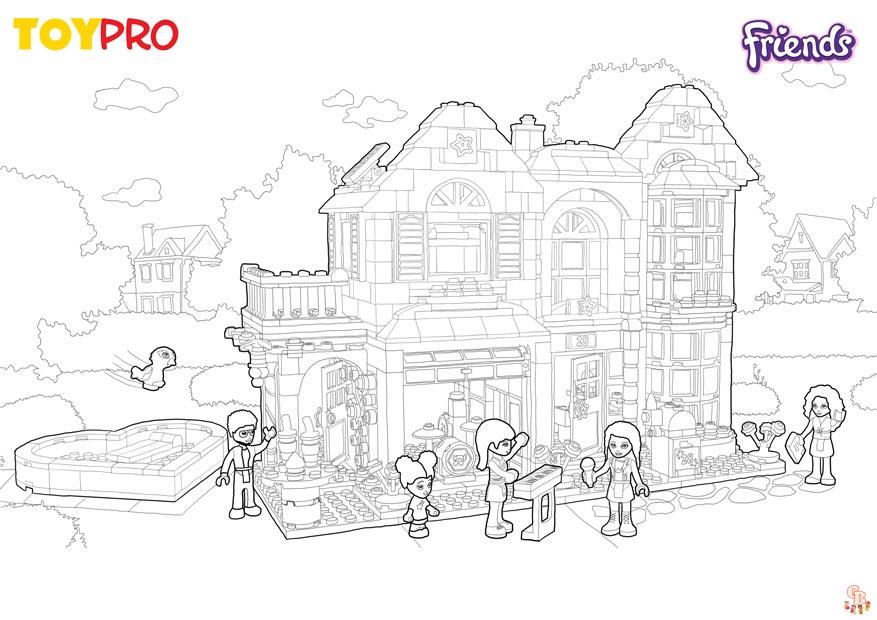 Coloriage Lego Junior