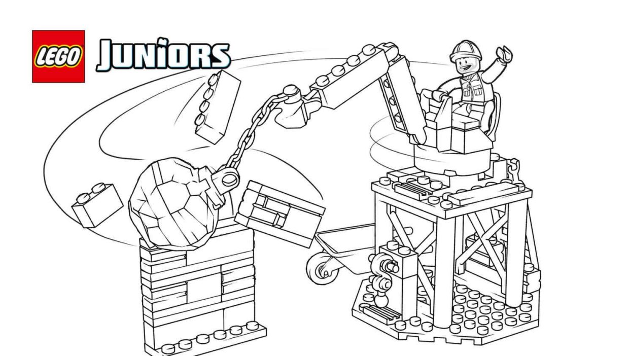 Coloriage Lego Junior