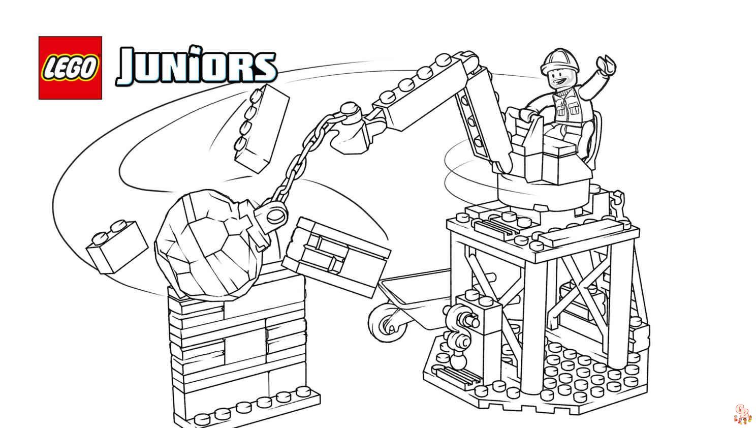 Coloriage Lego Junior