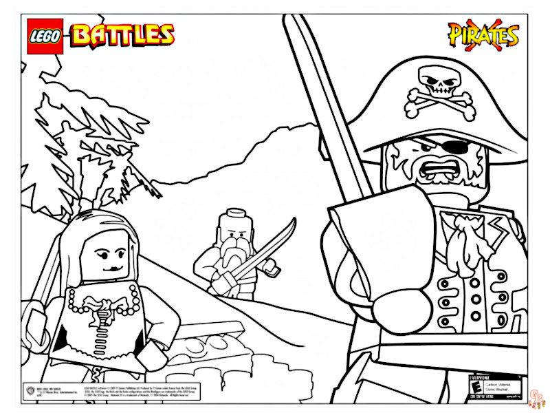 Coloriage Lego Junior