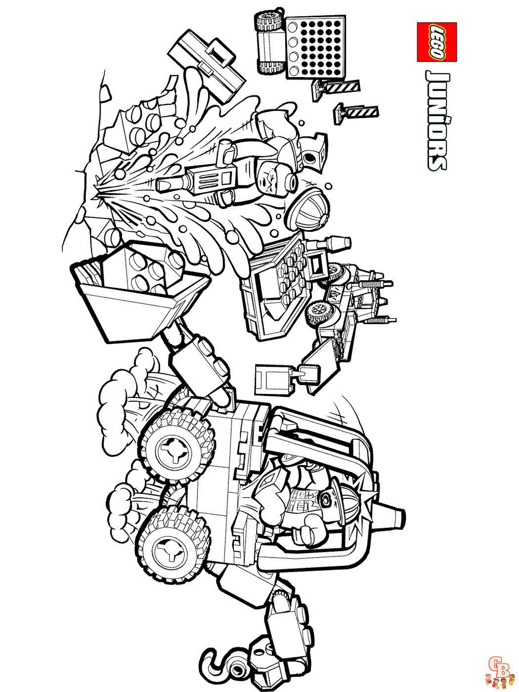 Coloriage Lego Junior