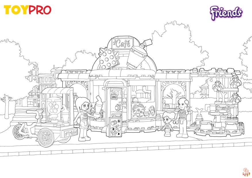 Coloriage Lego Junior