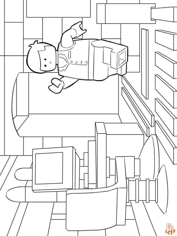 Coloriage Lego Junior