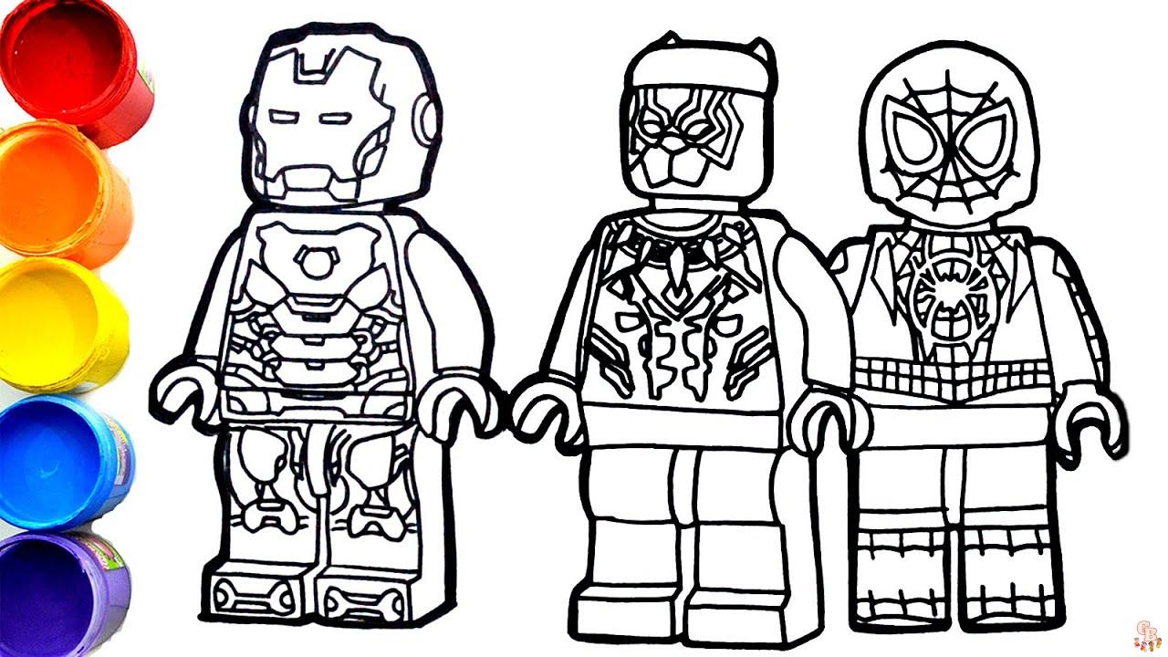 Coloriage Lego Junior