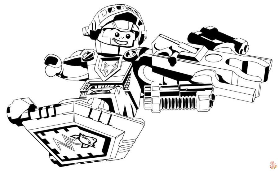 Coloriage Lego Nexo Knights