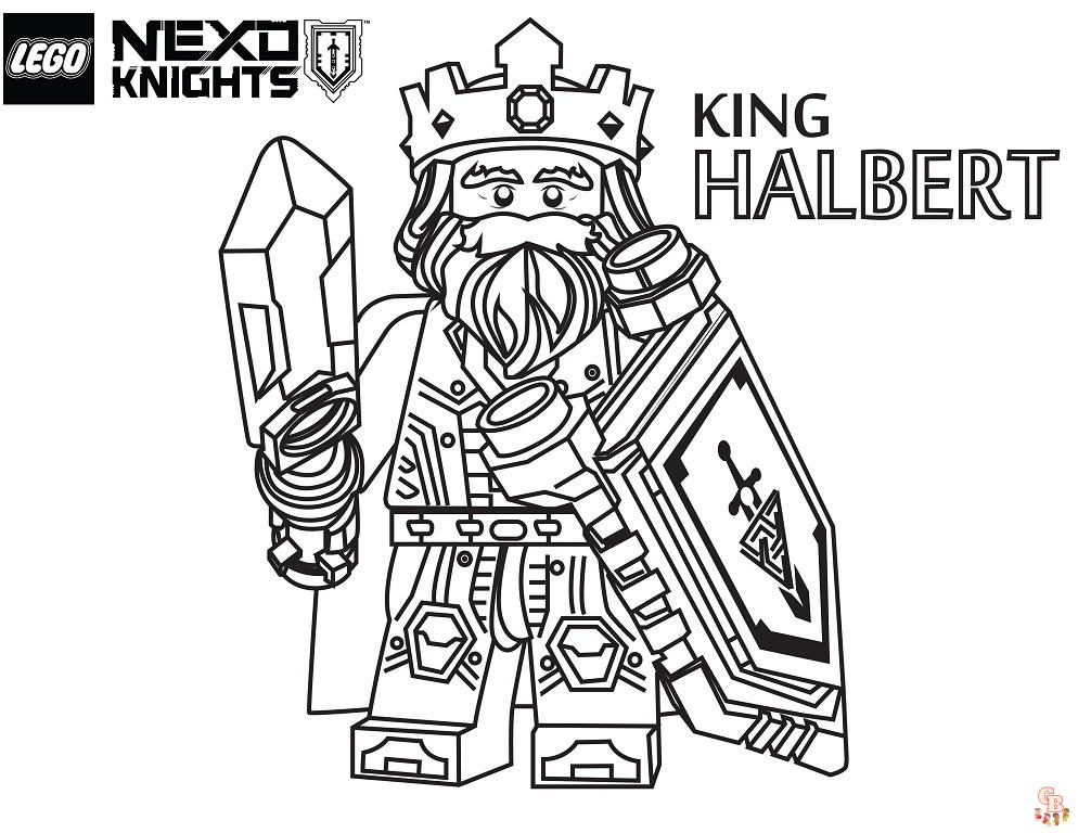 Coloriage Lego Nexo Knights