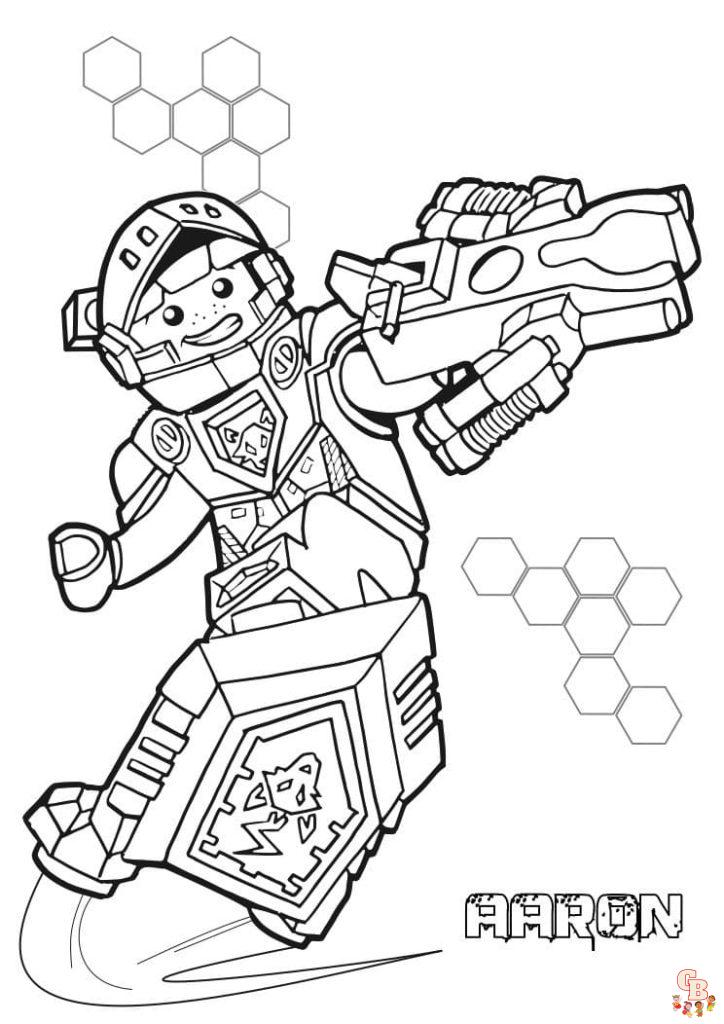 Coloriage Lego Nexo Knights