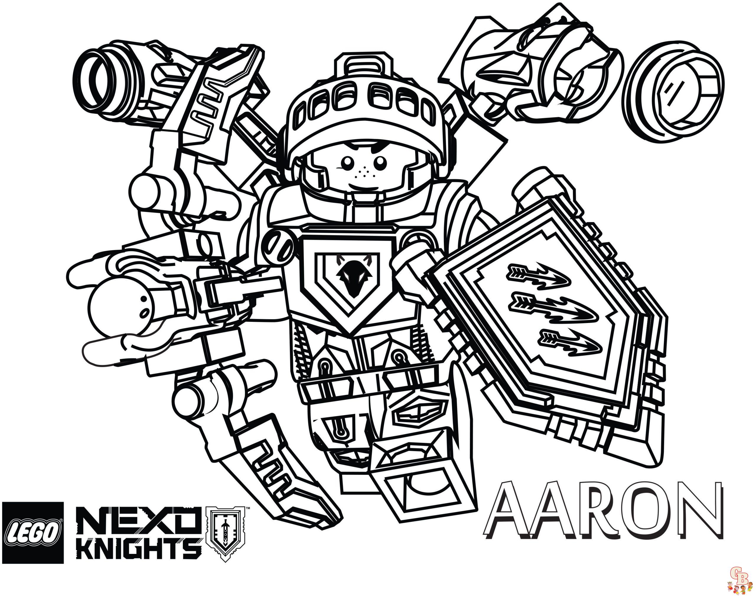 Coloriage Lego Nexo Knights