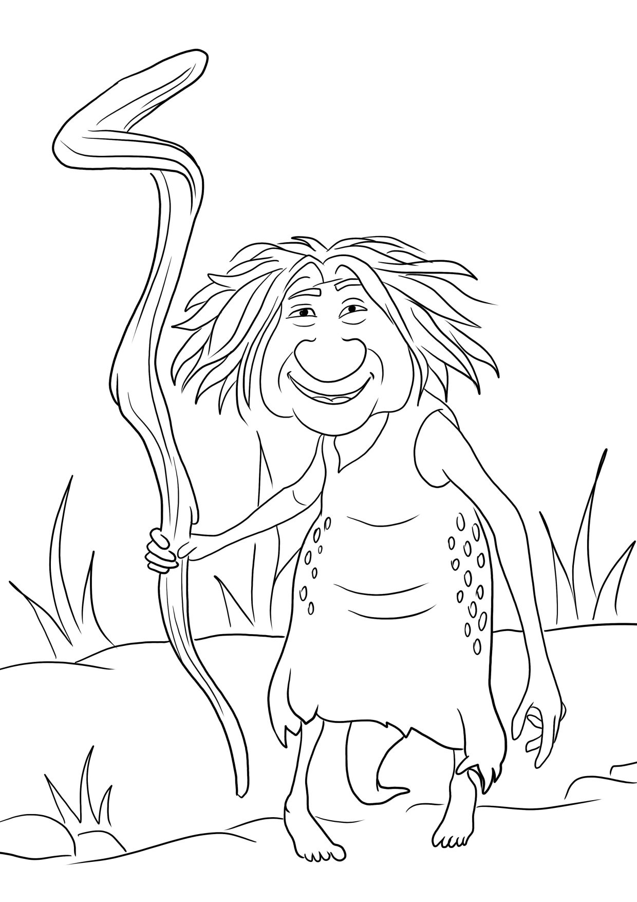 Coloriage Les Croods