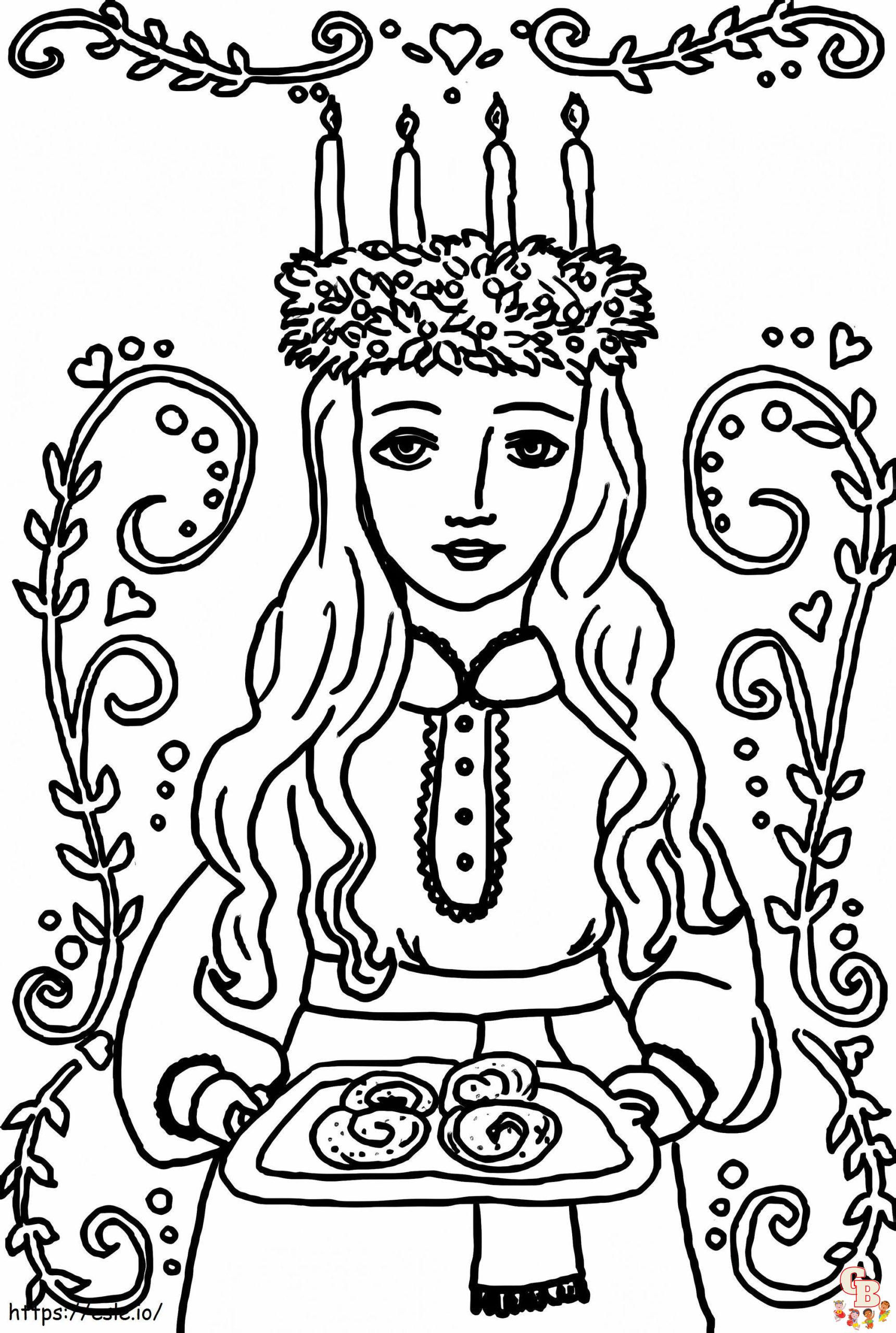 Coloriage Lucie