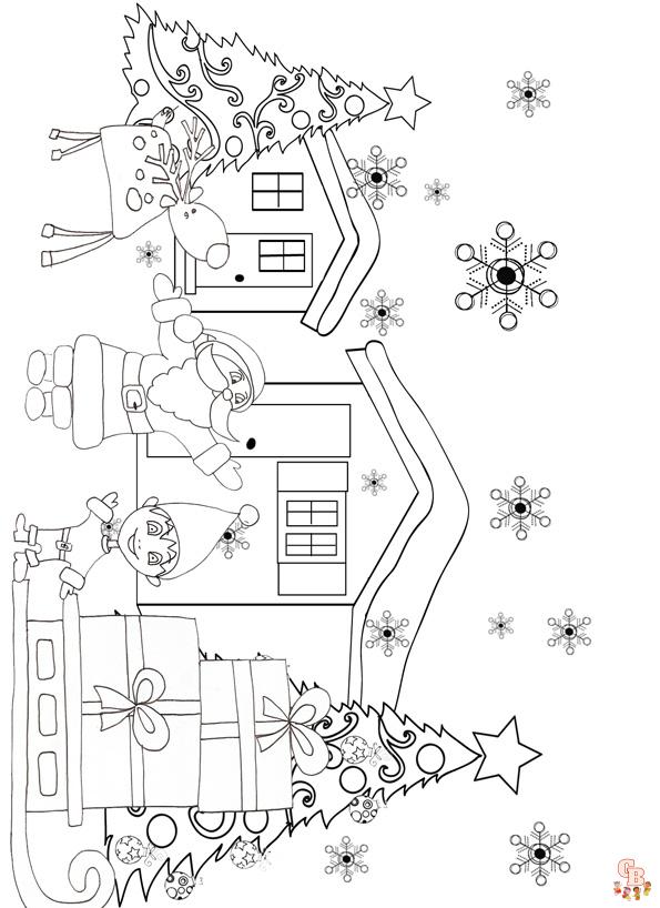 Coloriage Lutin De Noel