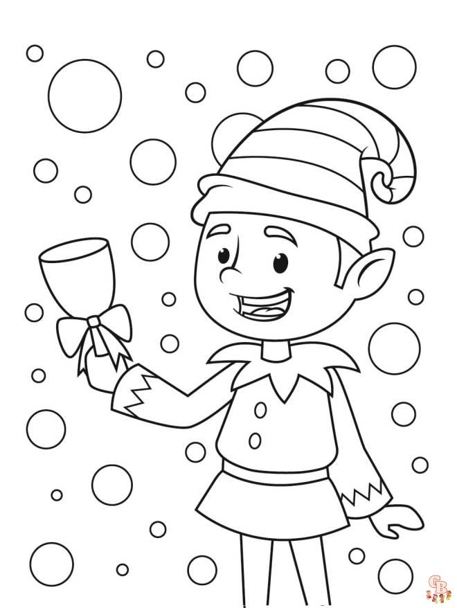 Coloriage Lutin De Noel