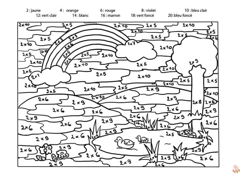 Coloriage Magique CE