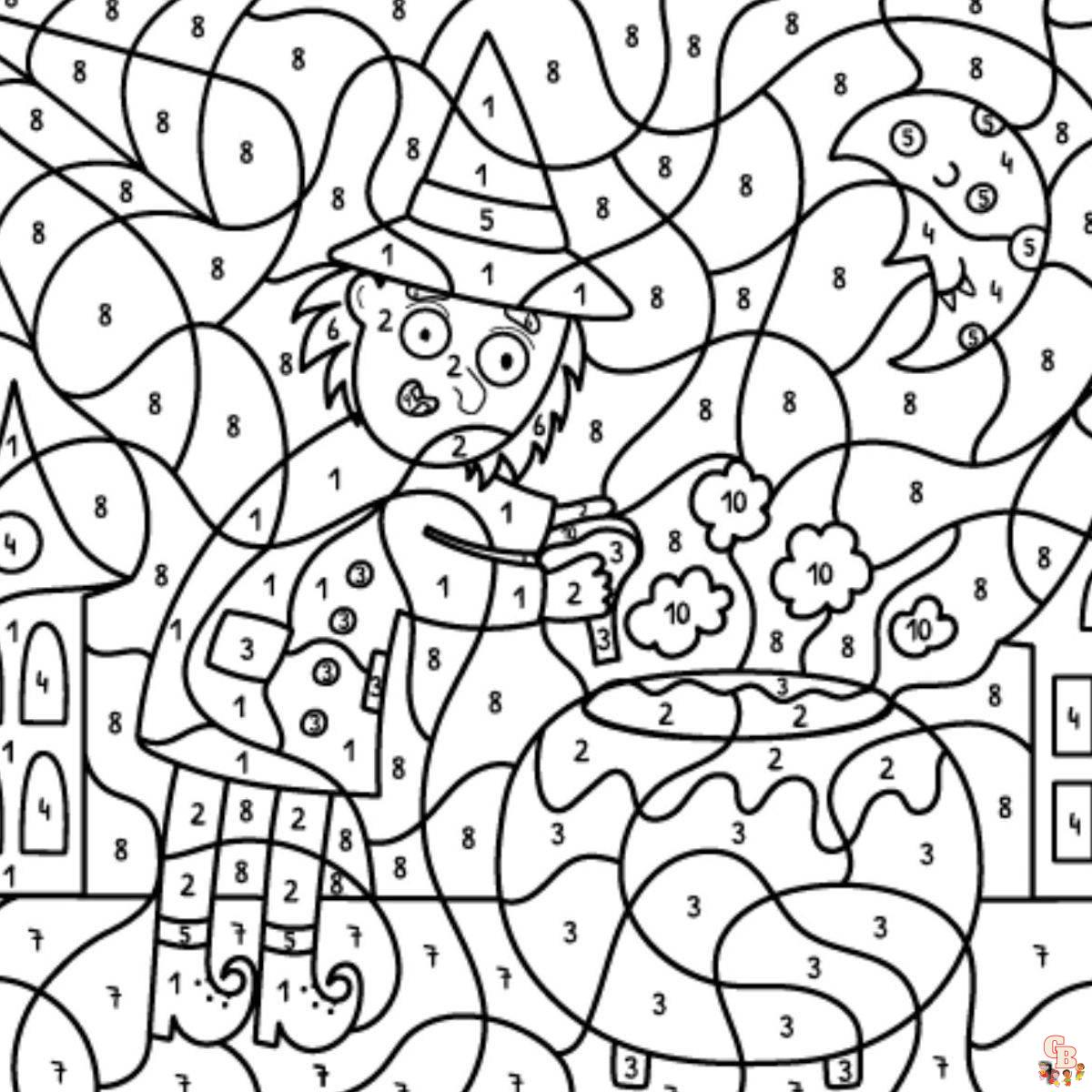 Coloriage Magique Halloween