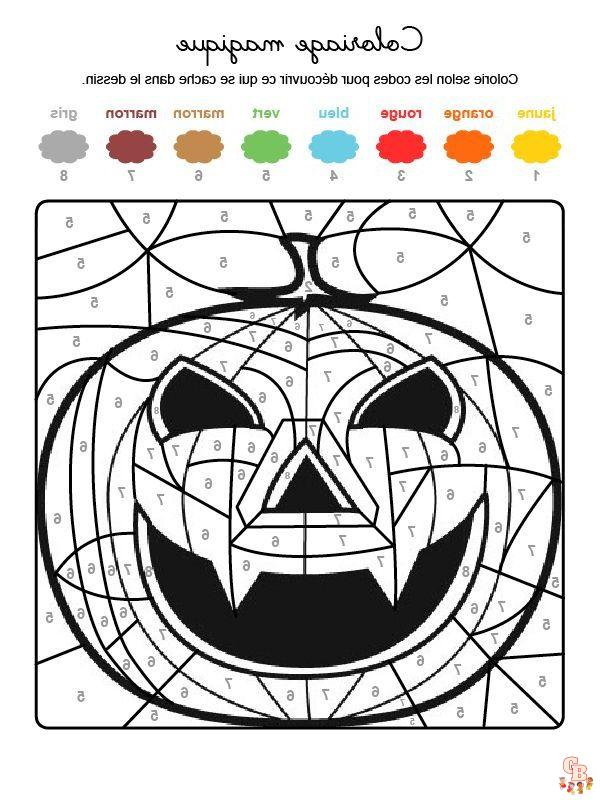 Coloriage Magique Halloween