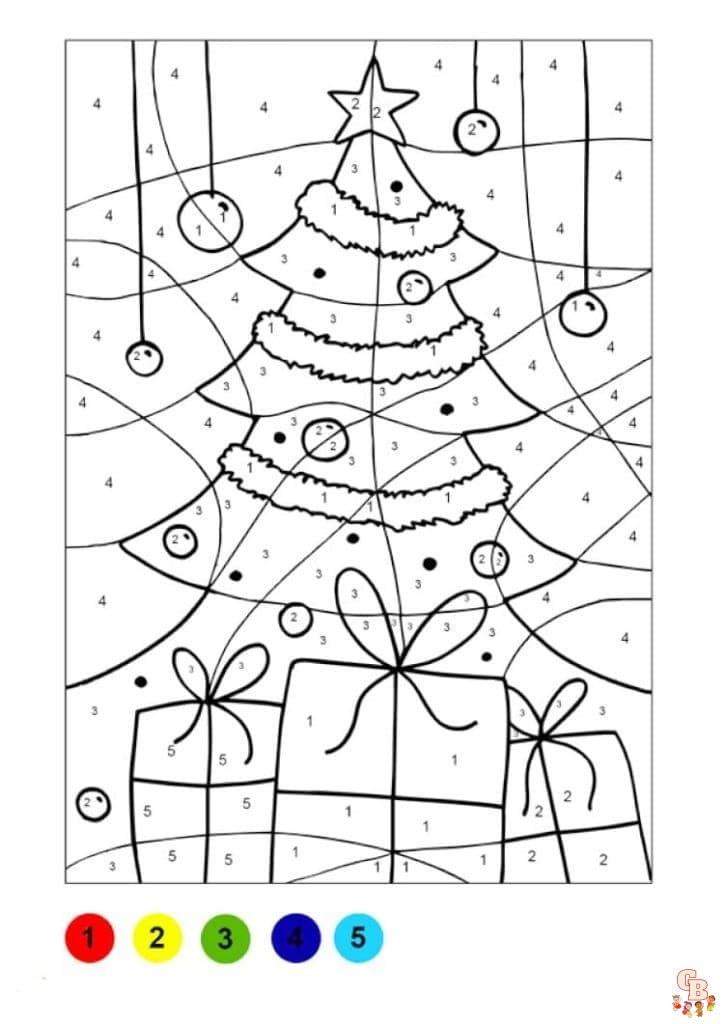 Coloriage Magique Noel