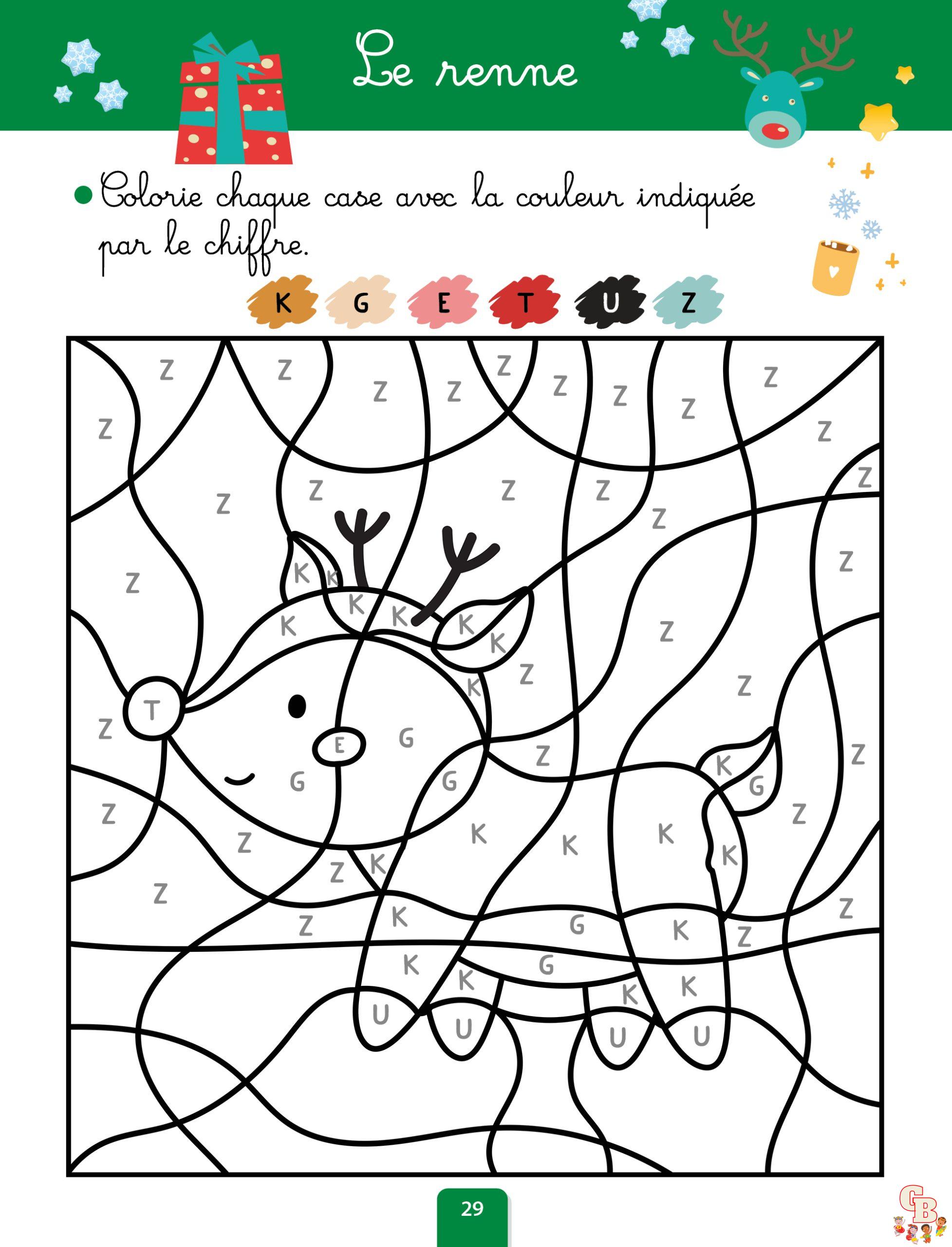 Coloriage Magique Noel