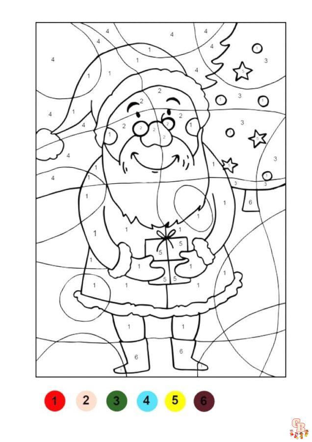 Coloriage Magique Noel