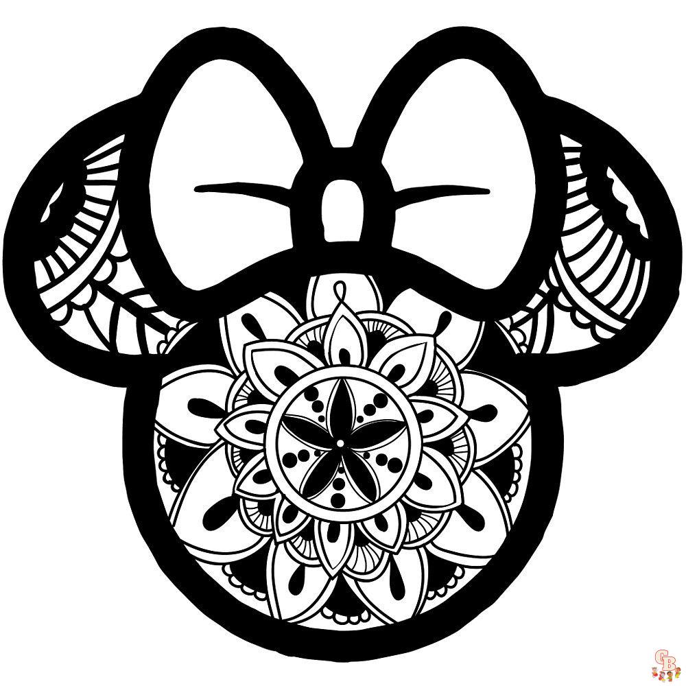 Coloriage Mandala Disney