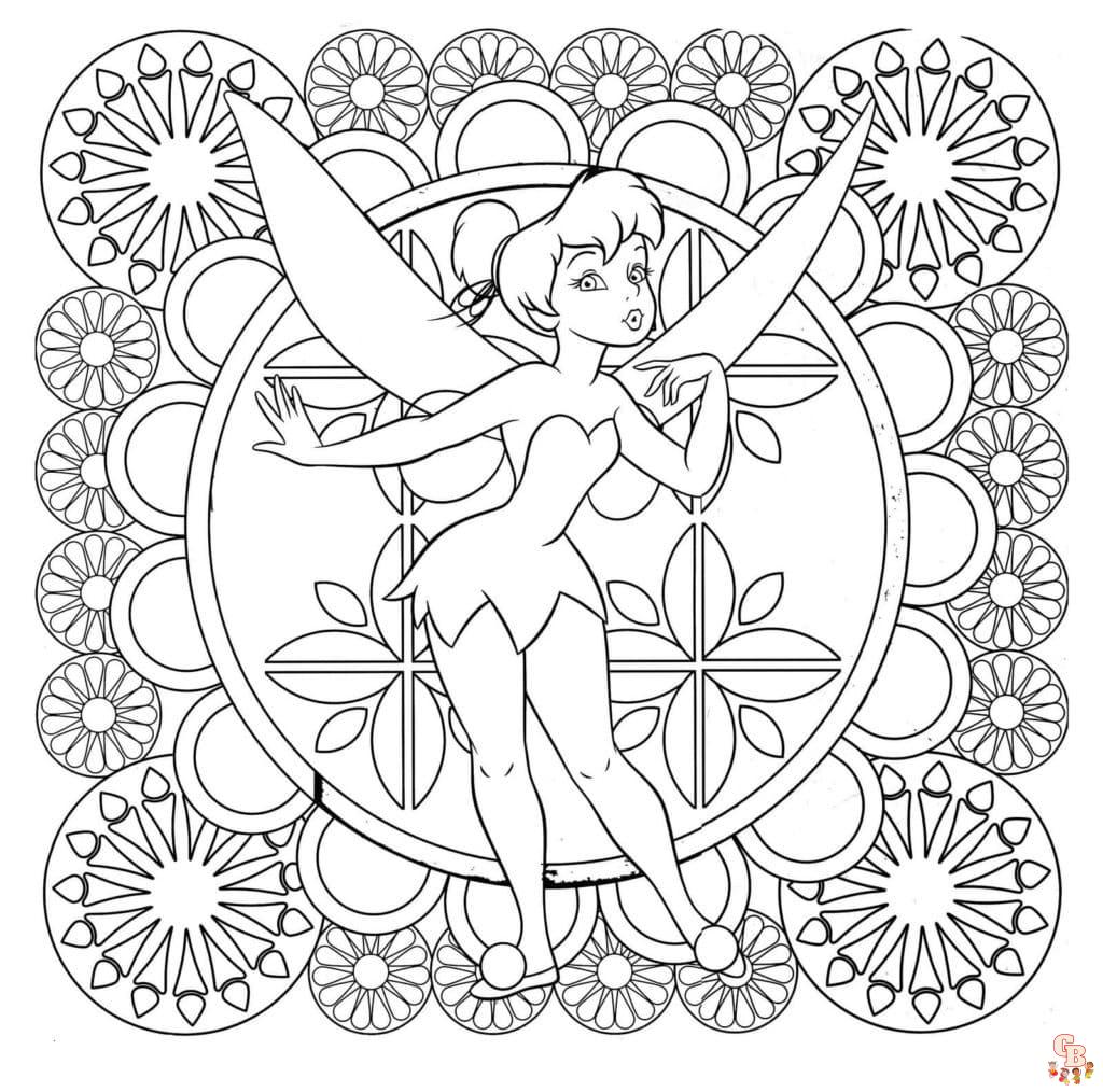 Coloriage Mandala Disney