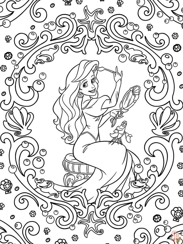 Coloriage Mandala Disney