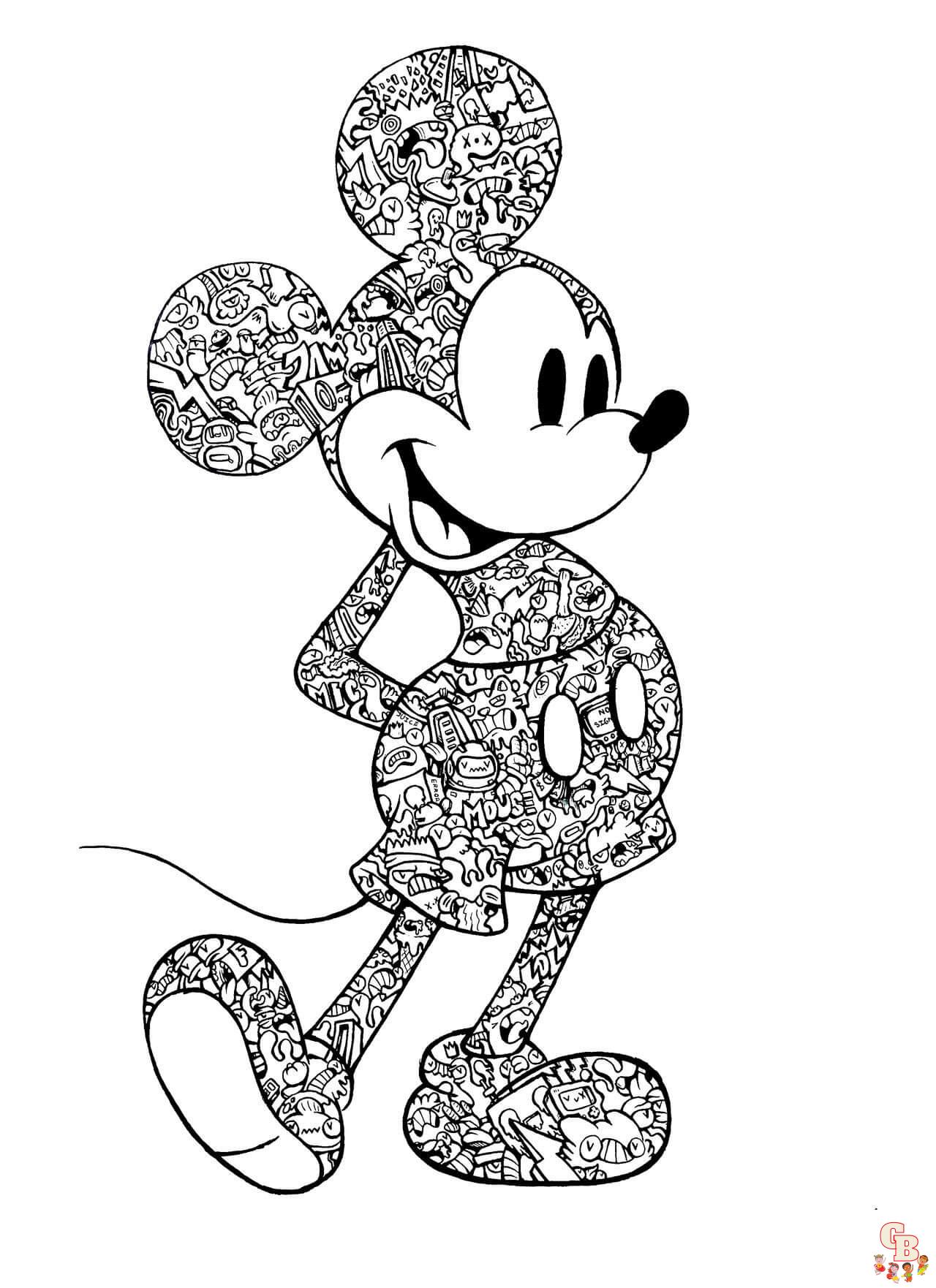 Coloriage Mandala Disney