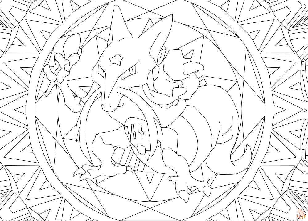 Coloriage Mandala Pokemon