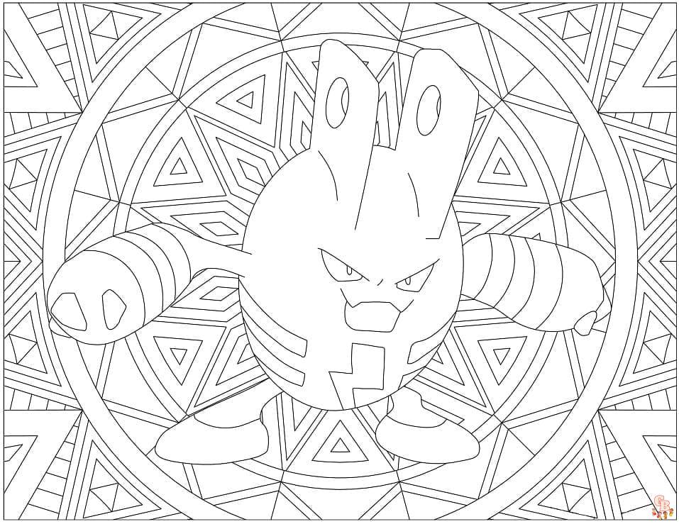 Coloriage Mandala Pokemon