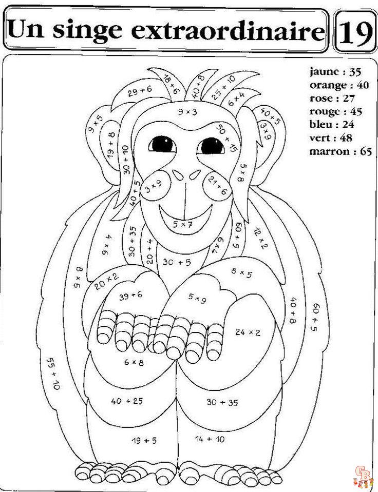 Coloriage Mathieu