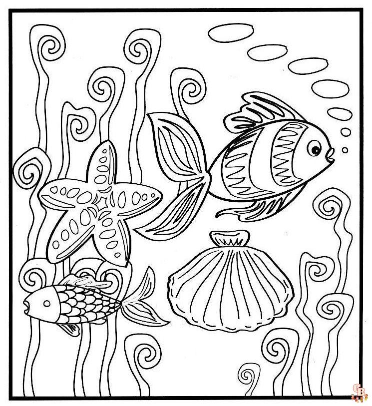 Coloriage Mer