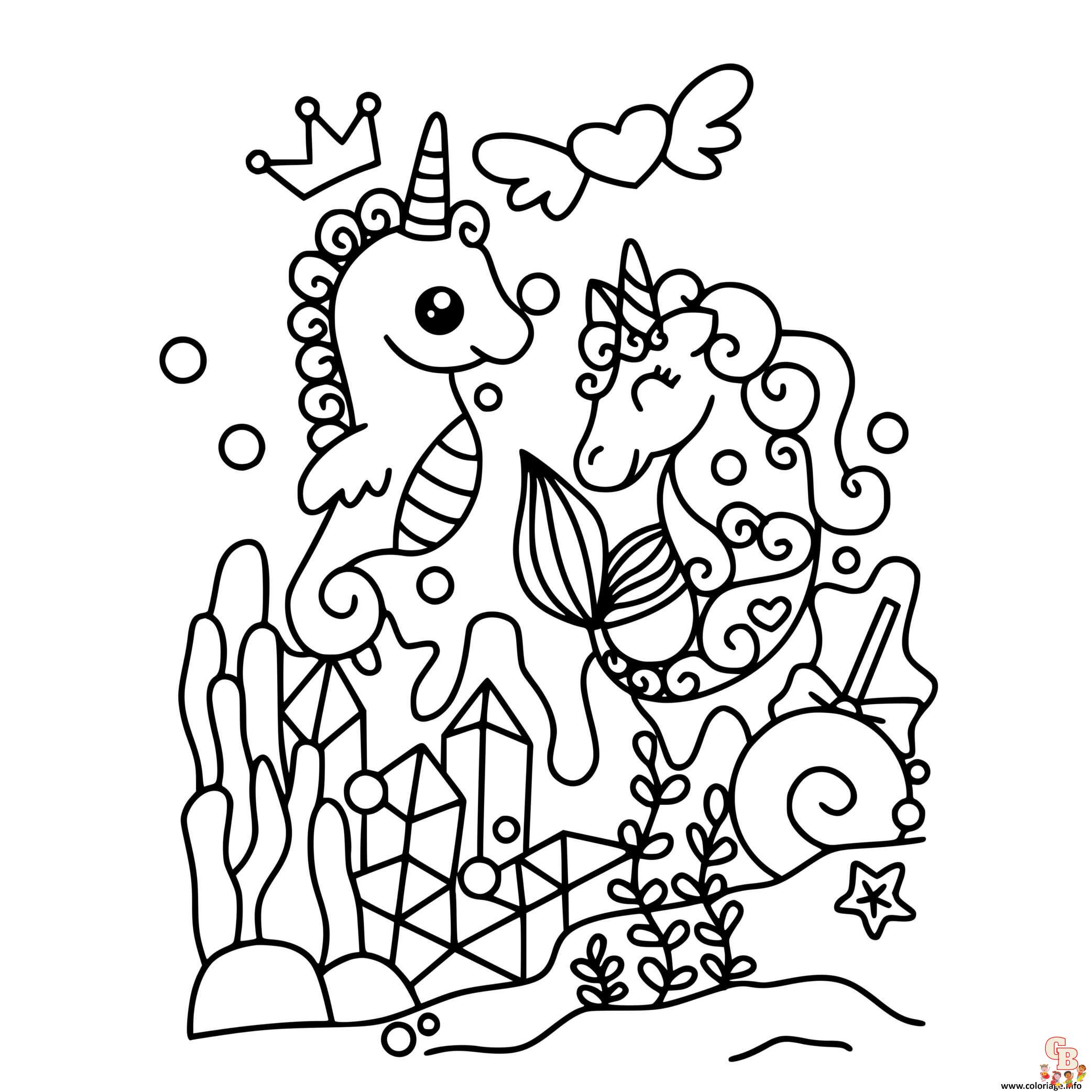 Coloriage Mer