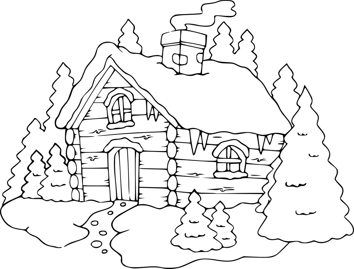 Coloriage Montagne