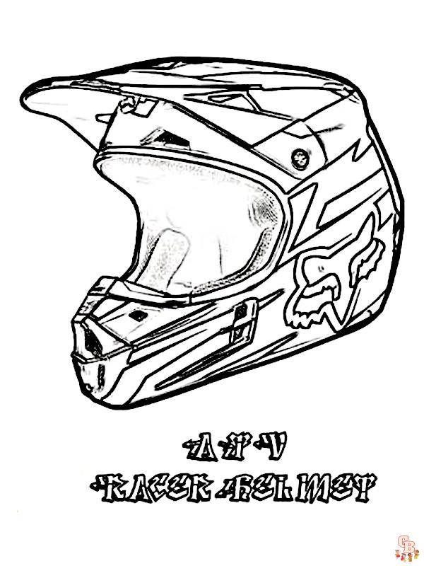 Coloriage Motocross