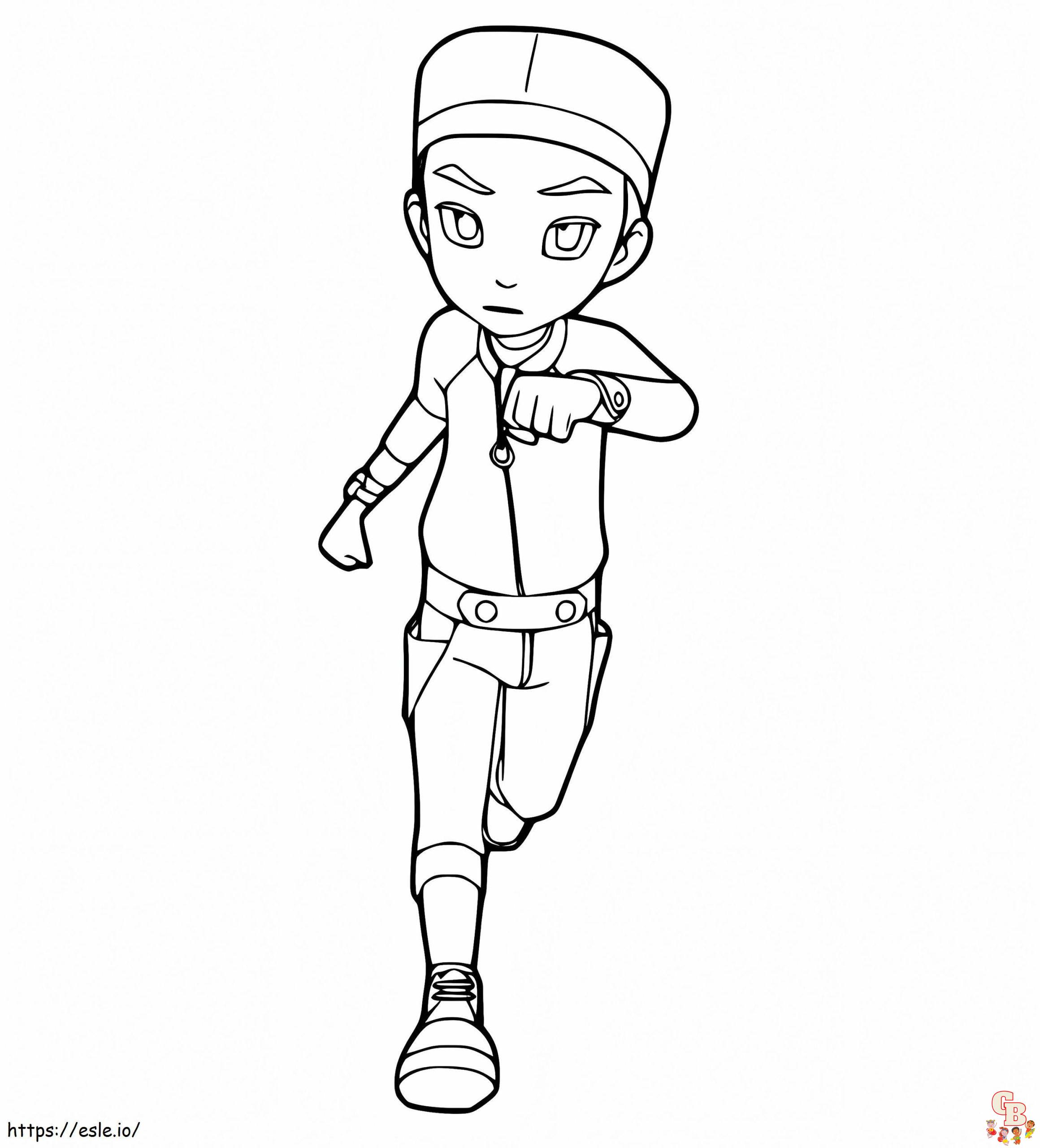 Coloriage Nathan