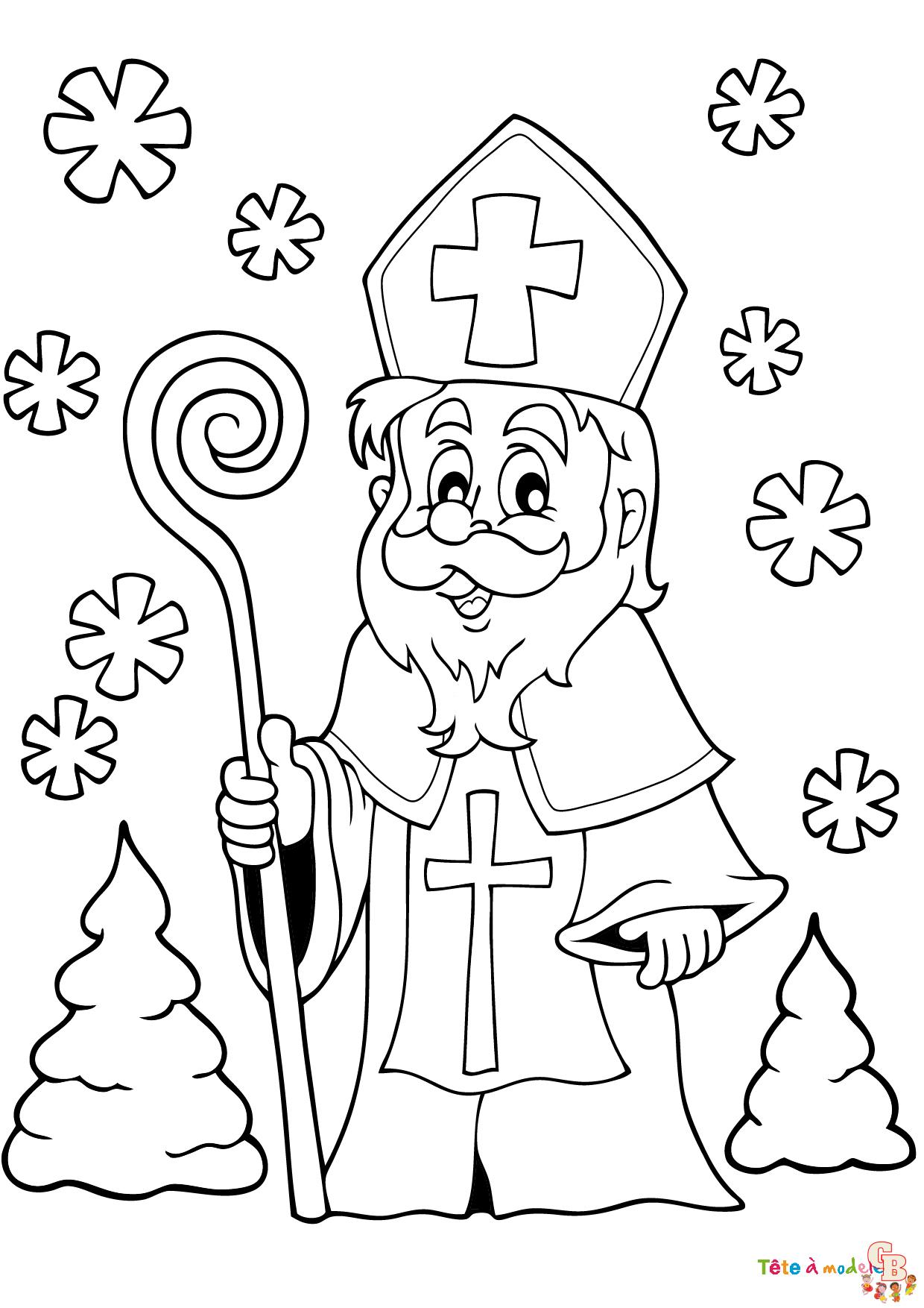 Coloriage Nicolas