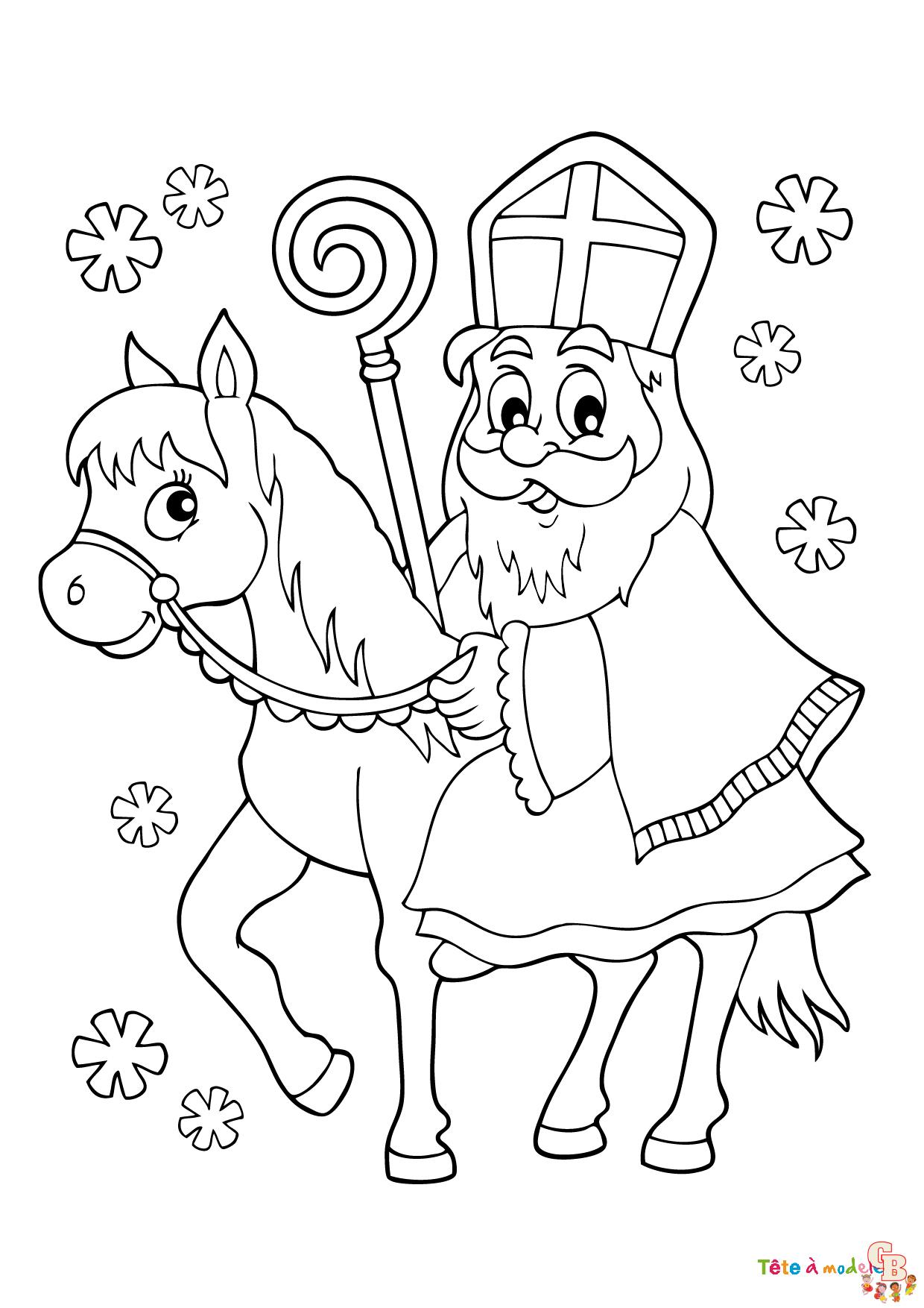 Coloriage Nicolas