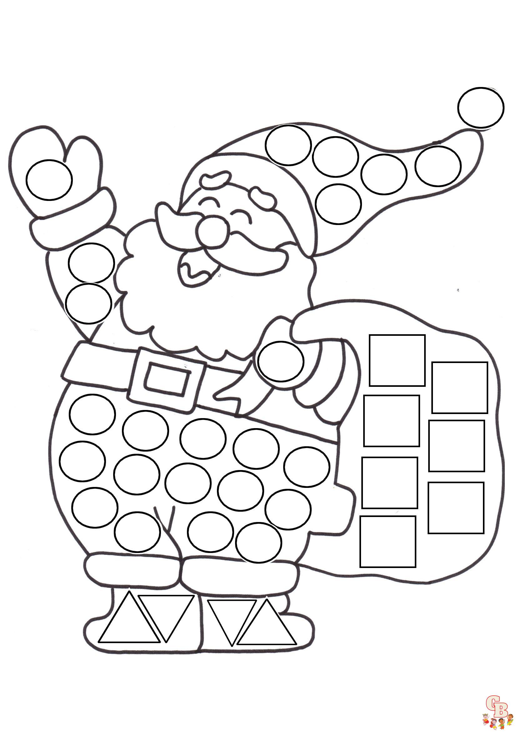 Coloriage Noel Maternelle