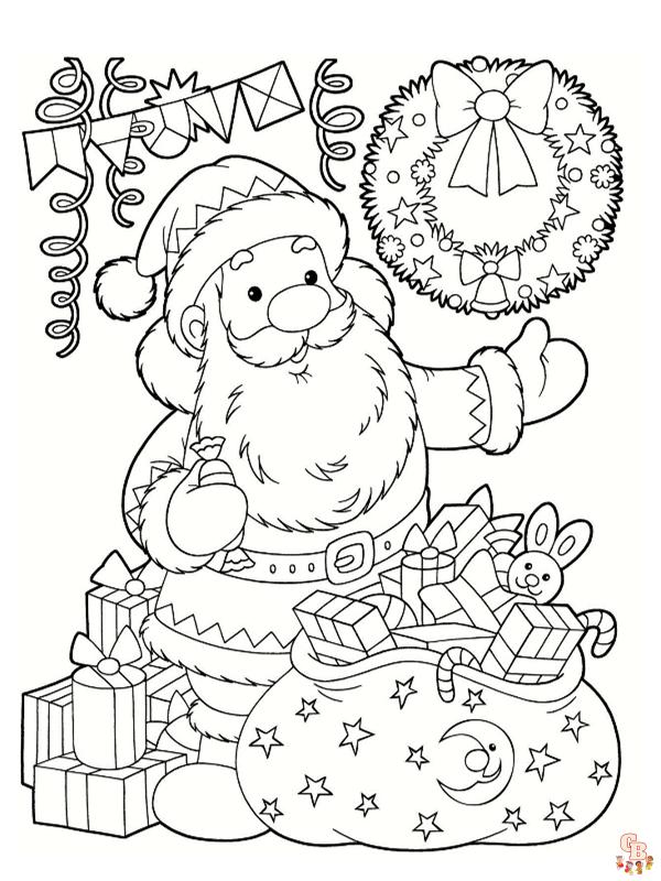 Coloriage Noel Maternelle