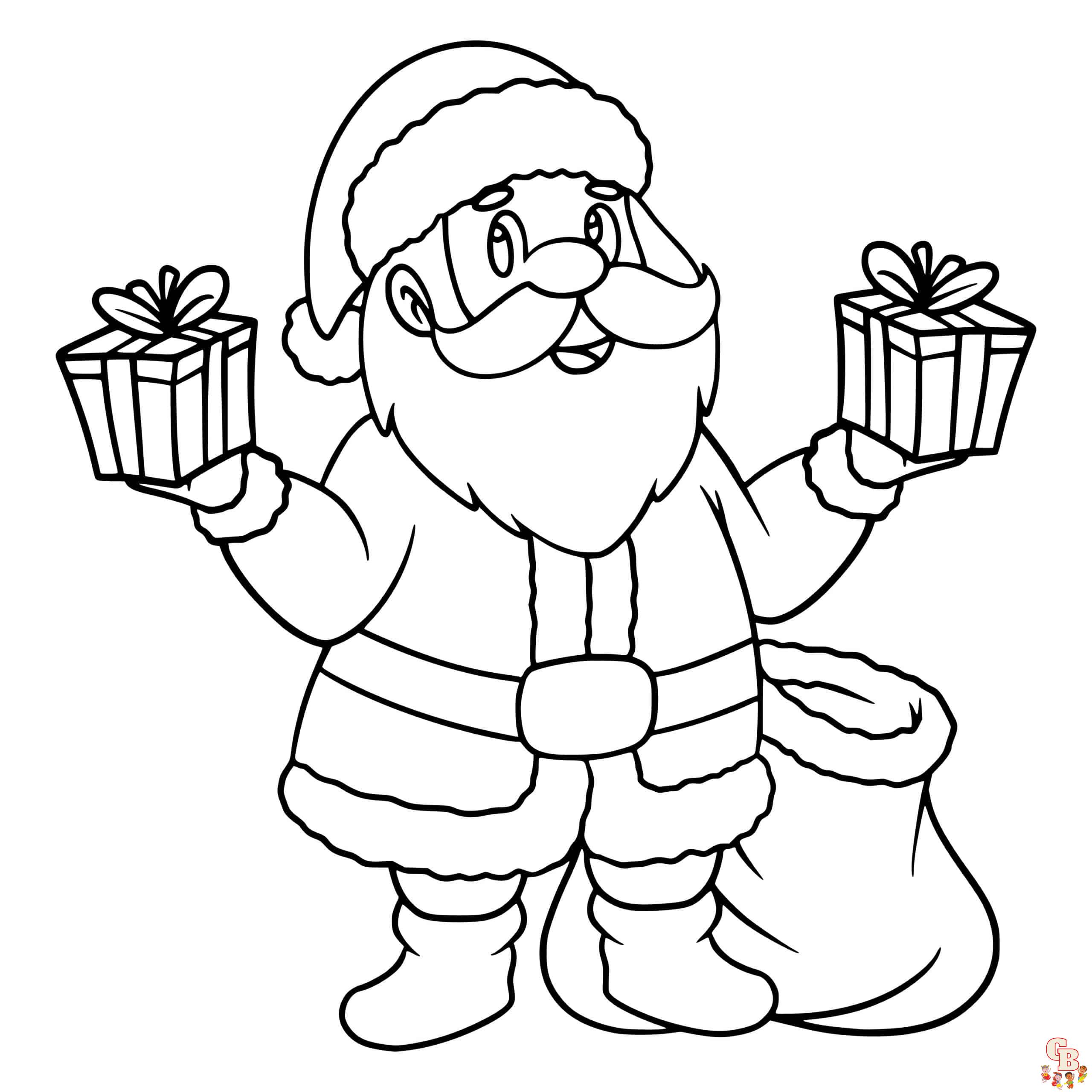 Coloriage Noel Maternelle