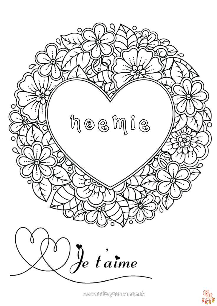 Coloriage Noemie