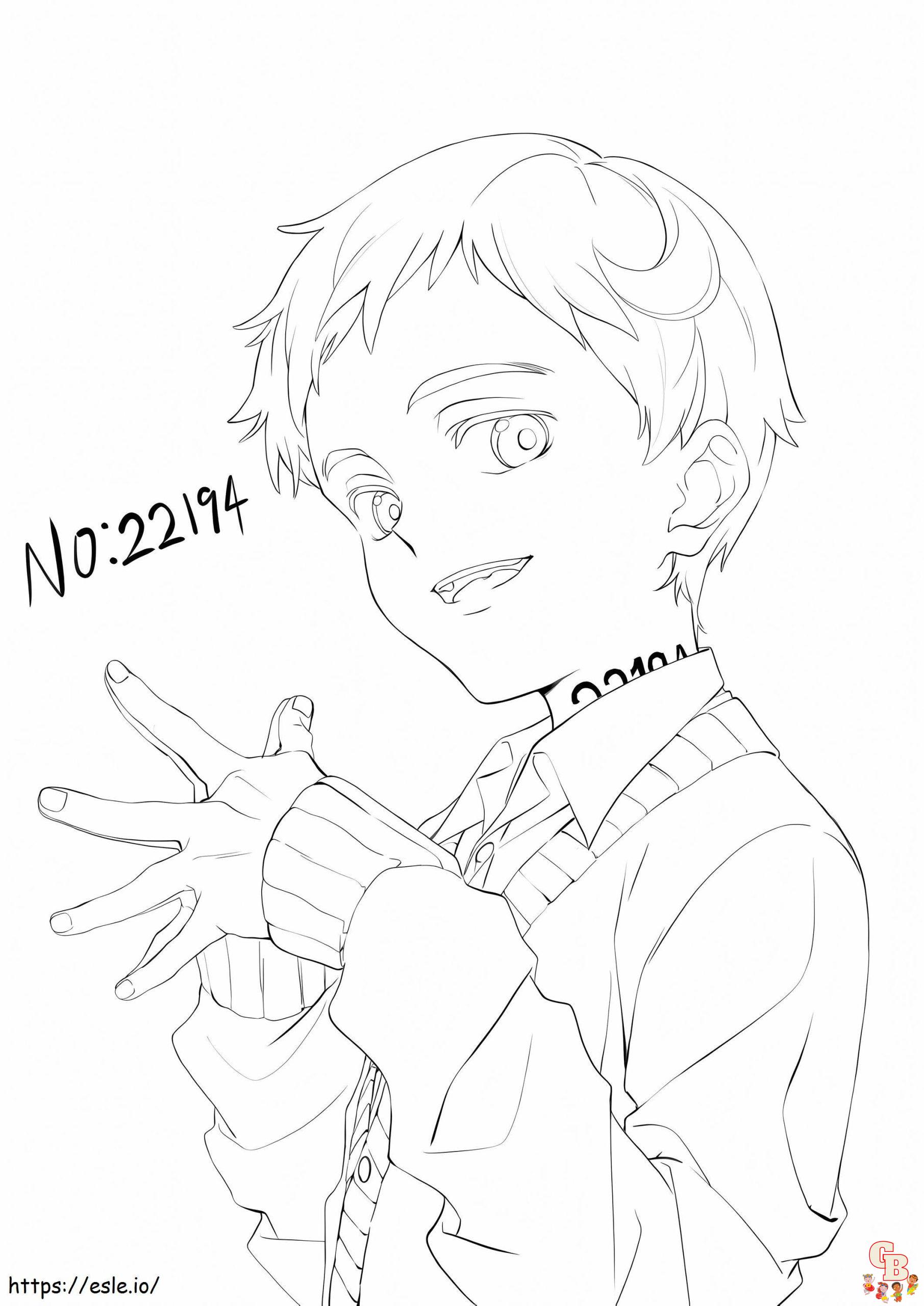 Coloriage Norman