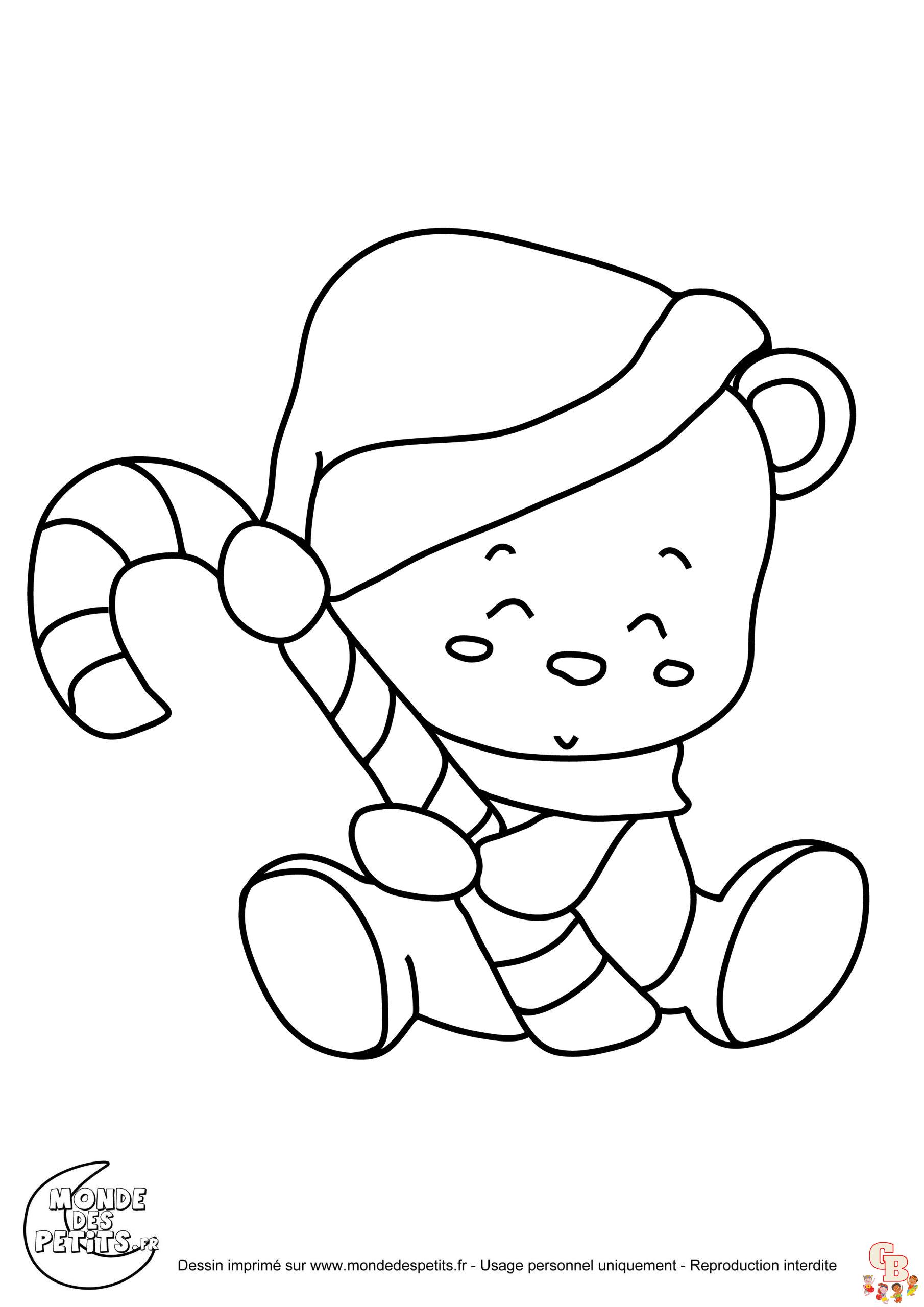 Coloriage Nounours