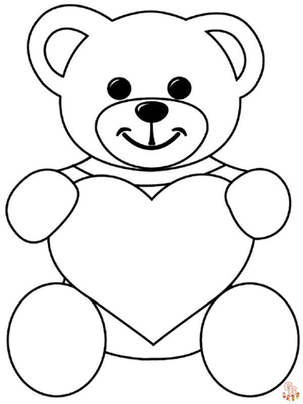 Coloriage Nounours