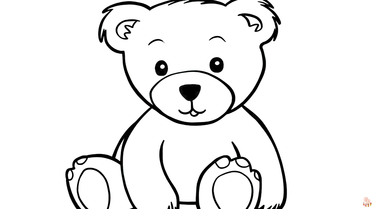 Coloriage Nounours