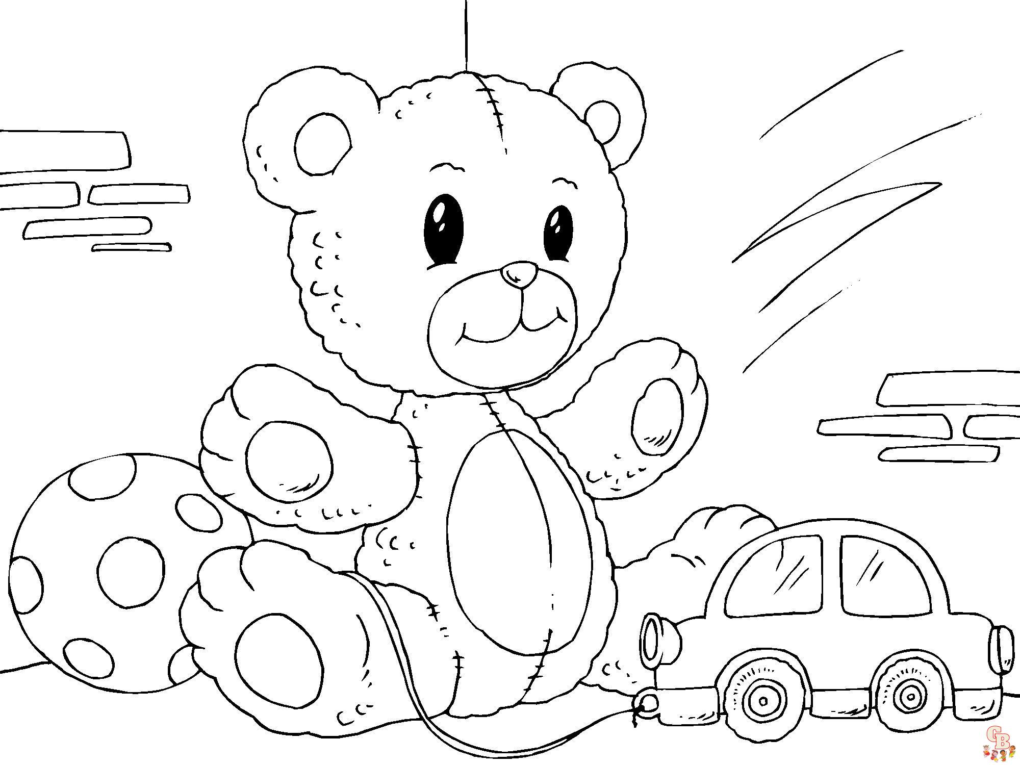 Coloriage Nounours