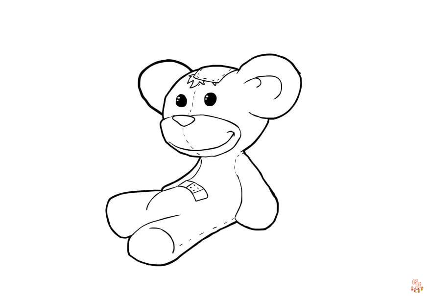 Coloriage Nounours