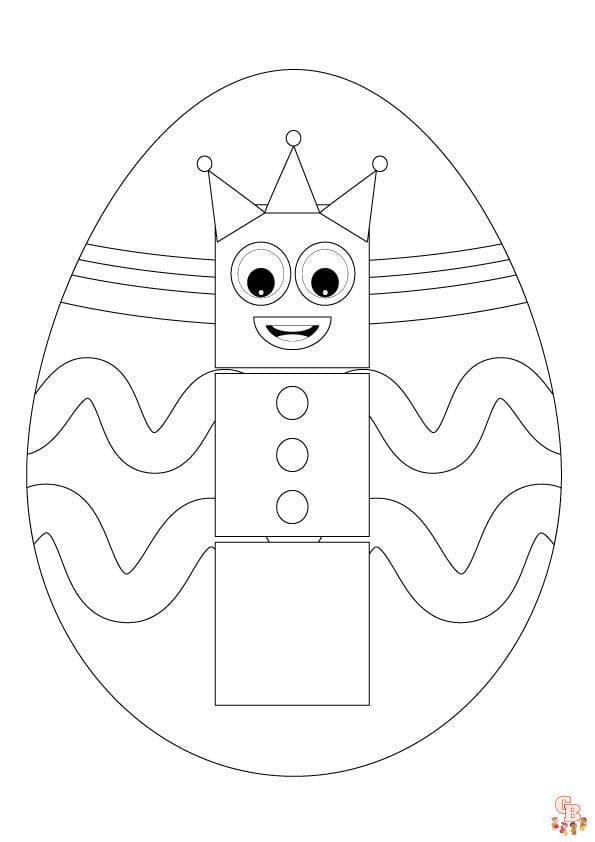 Coloriage Numberblocks