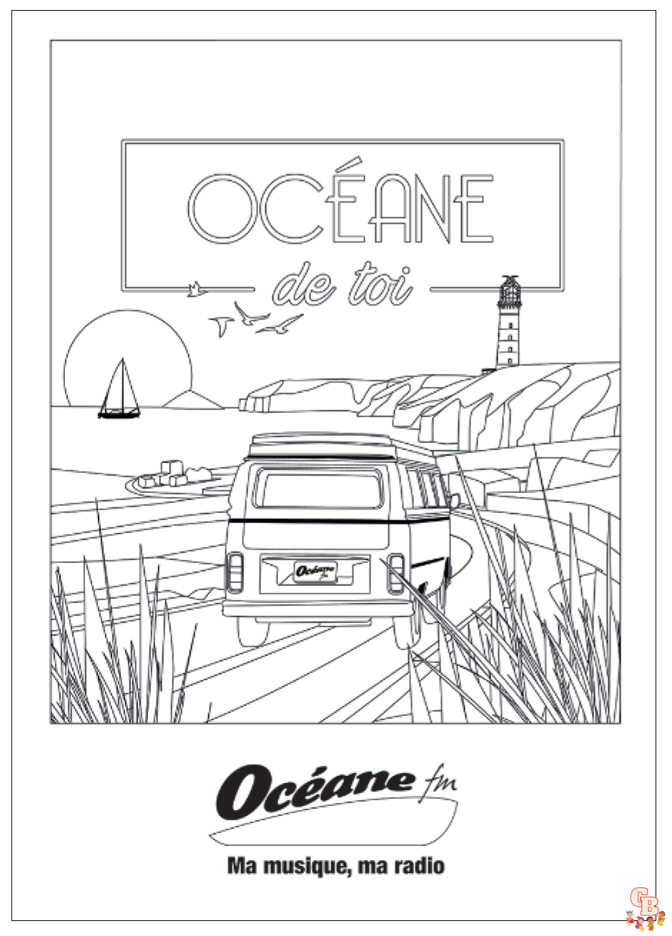 Coloriage Oceane