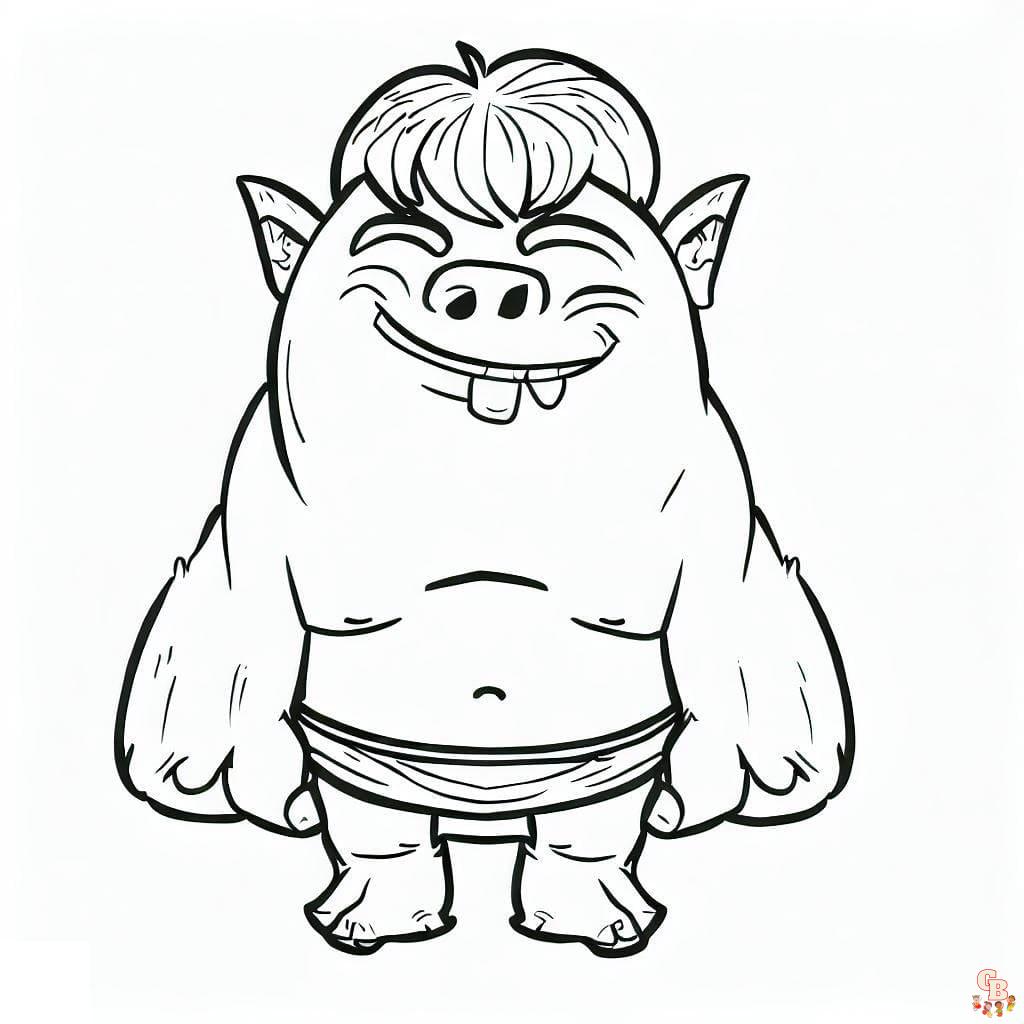 Coloriage Ogre