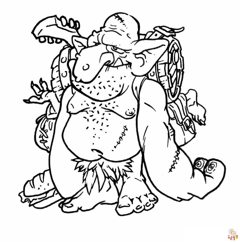 Coloriage Ogre